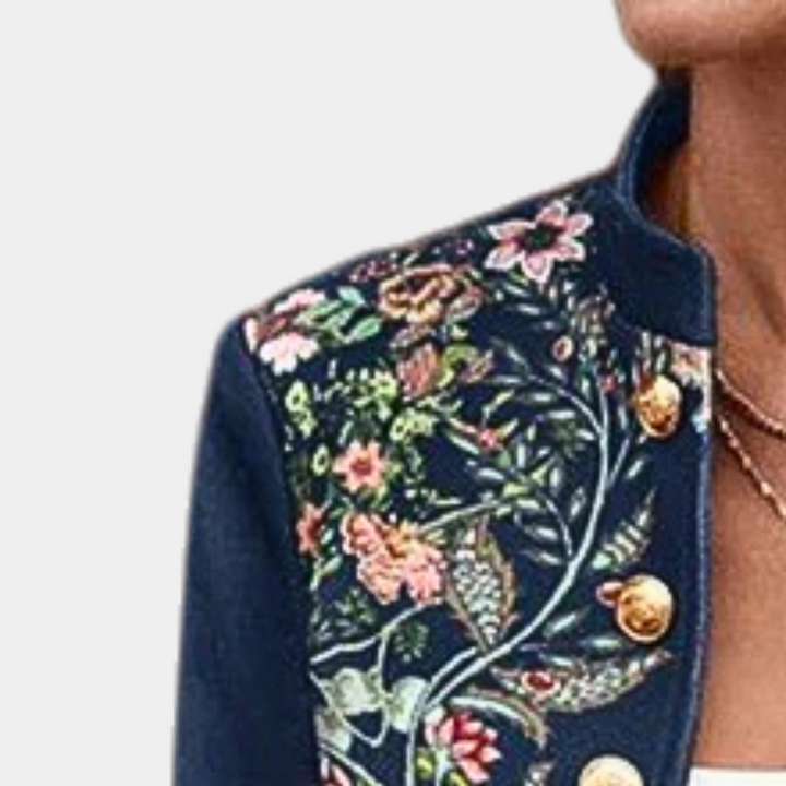Iona - Blomstret blazer til kvinder