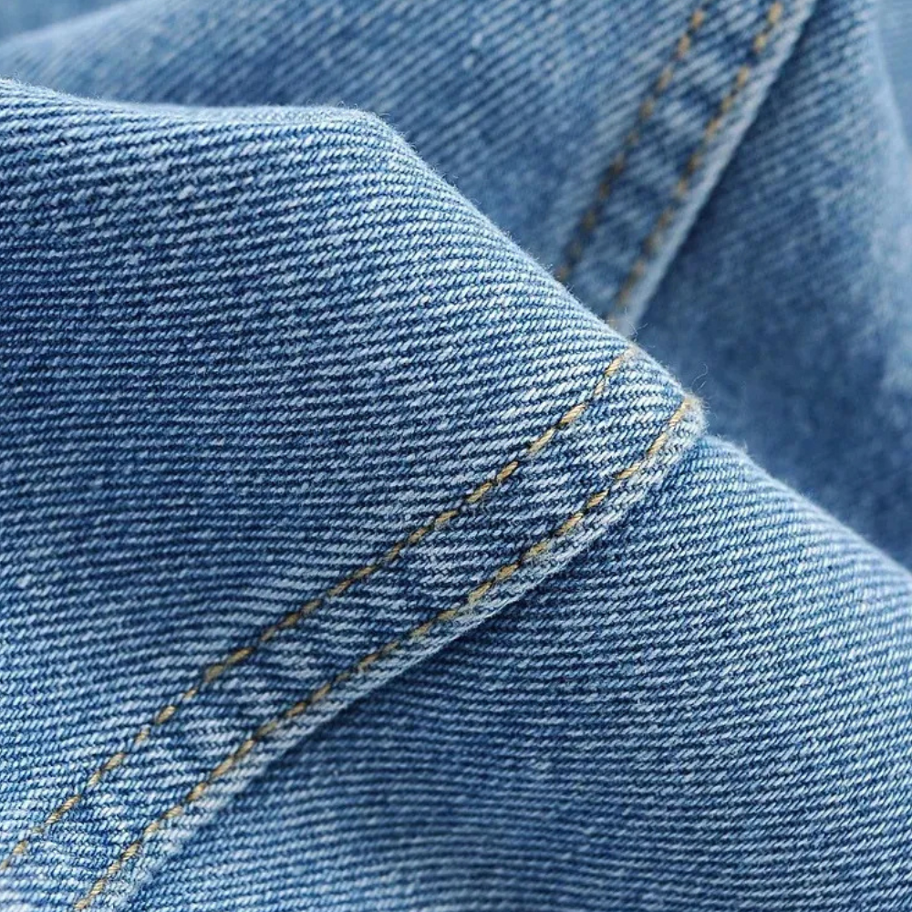 MAILANI - Lette Denim Cargo Bukser til Kvinder