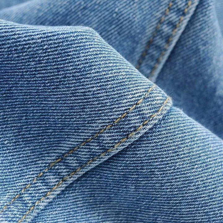 MAILANI - Lette Denim Cargo Bukser til Kvinder