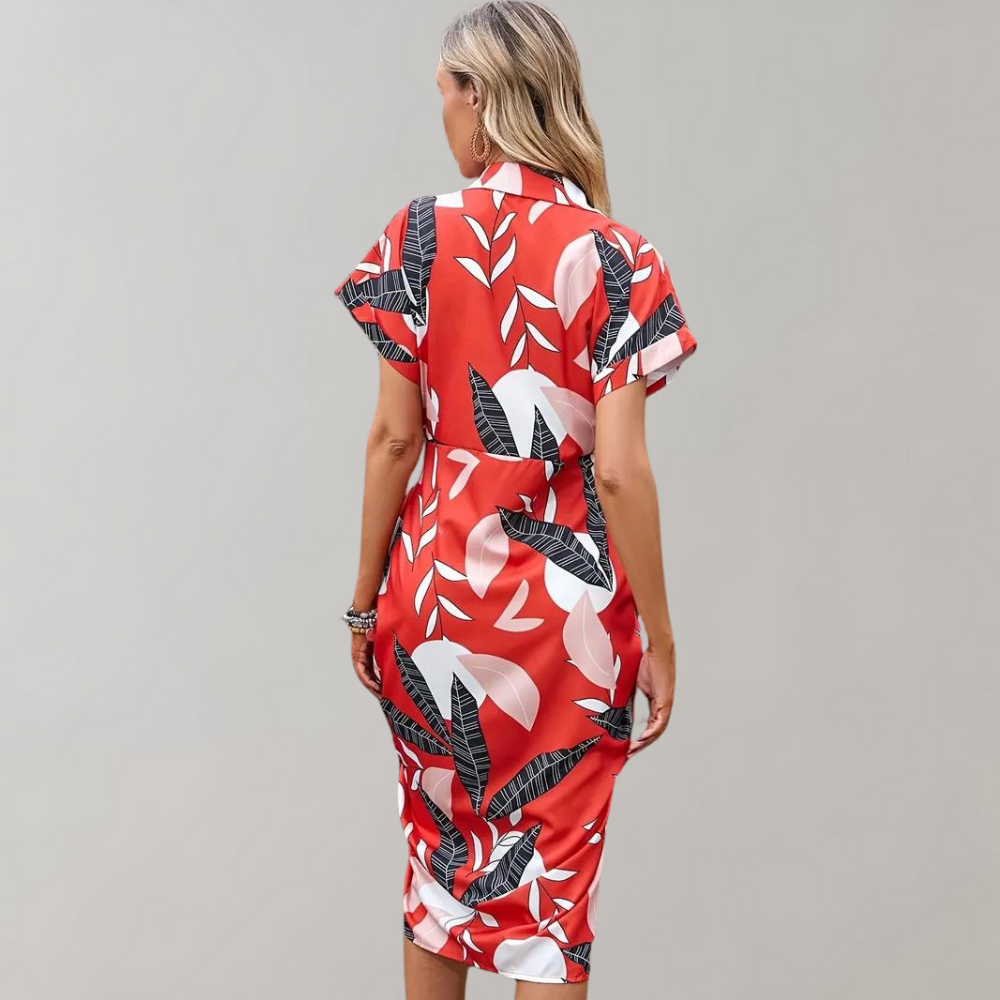Sommerkjole med paisleyprint