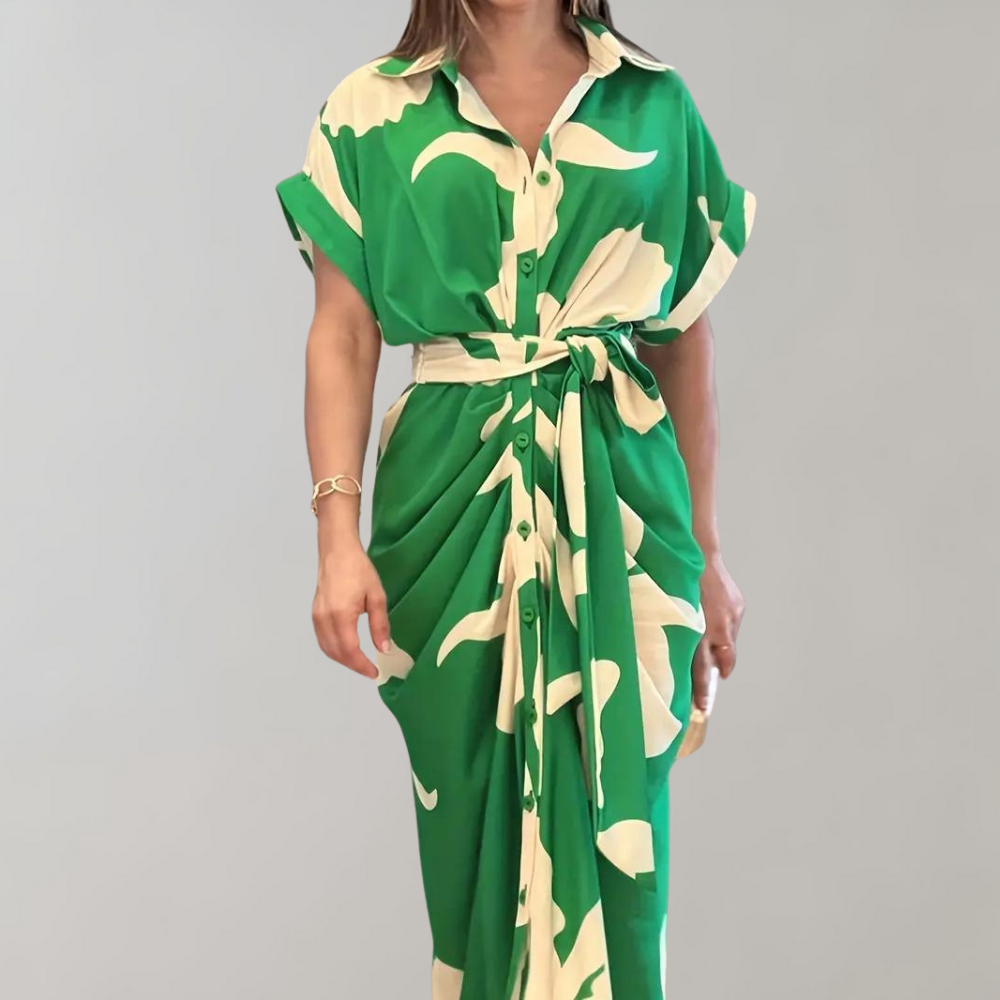 Sommerkjole med paisleyprint